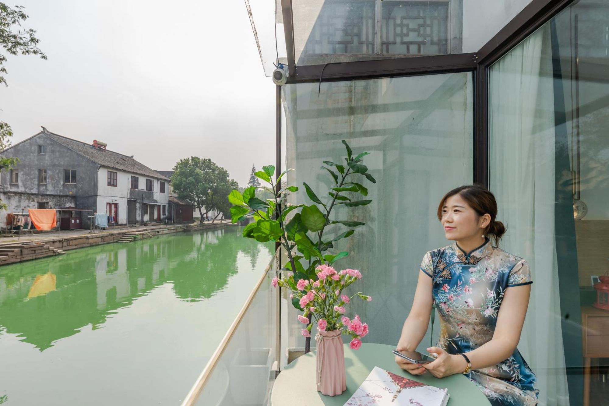 Tongli Slowlife River View Inn Suzhou  Exterior foto